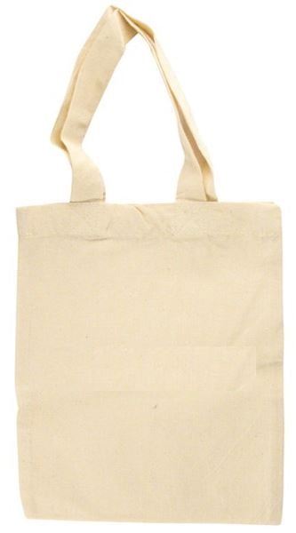 Sac en tissu toile ecolo 42x37cm SACTISS-F