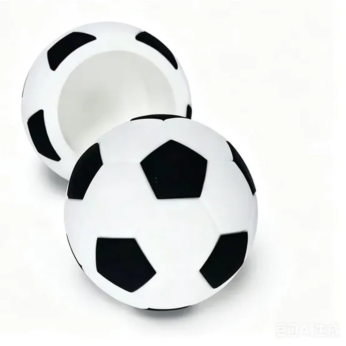 Bouchon pour thermos ballon de foot en silicone
