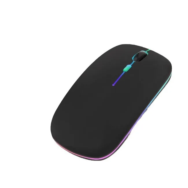Souris sans fil lumineuse personnalisable pour entreprises