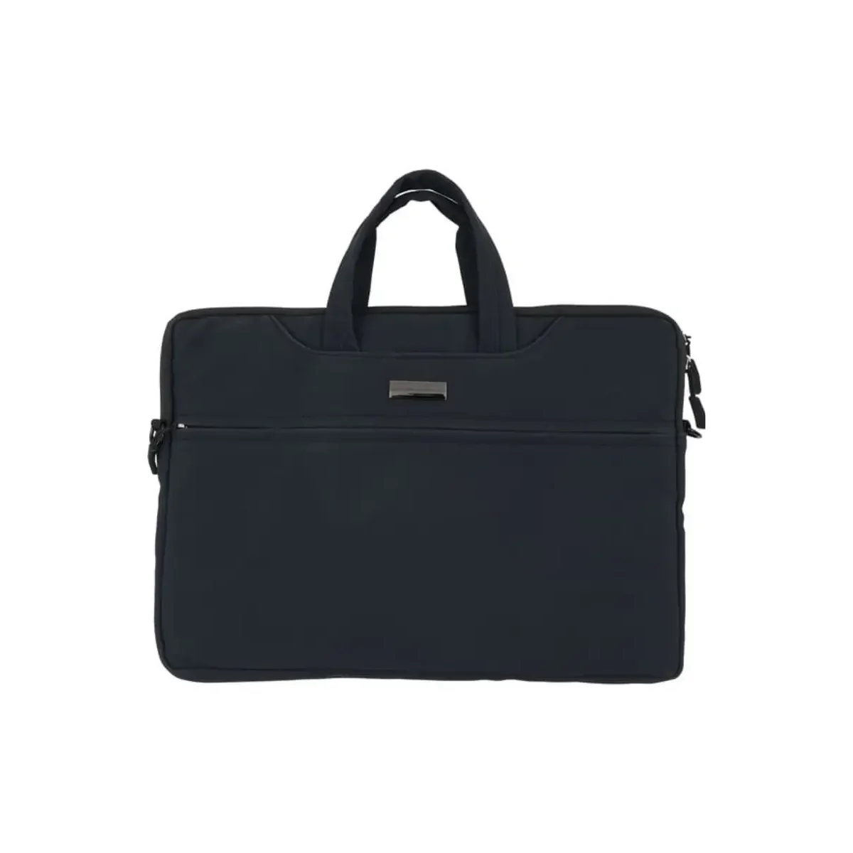Cartable pour Ordinateur PC Faux Daim Noir Personnalisé – Sac High-Tech Maroc