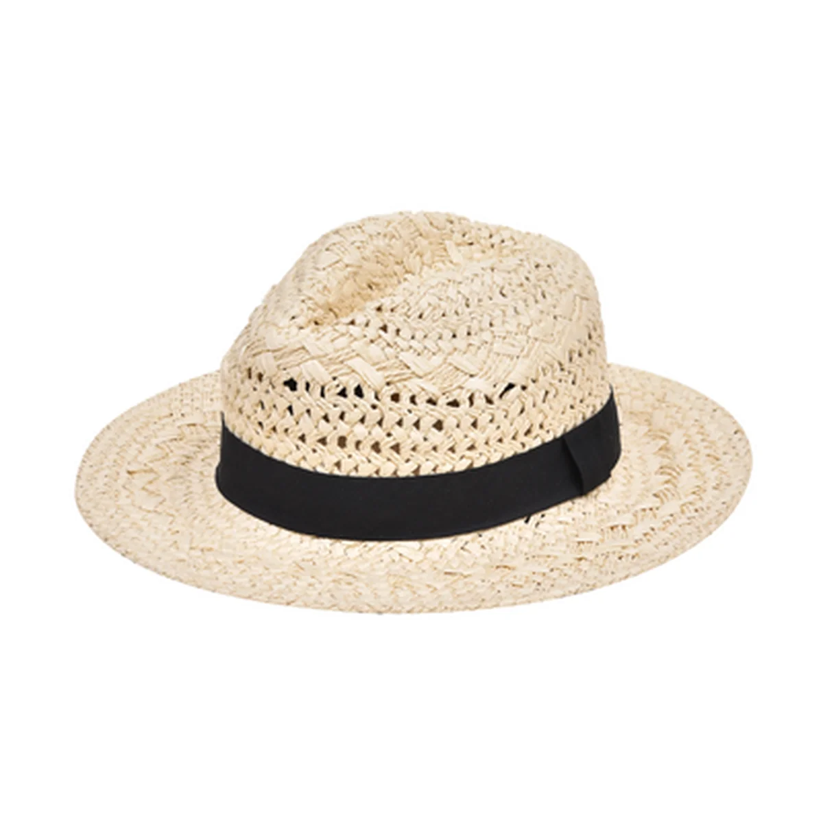 Chapeau en paille tressé deluxe