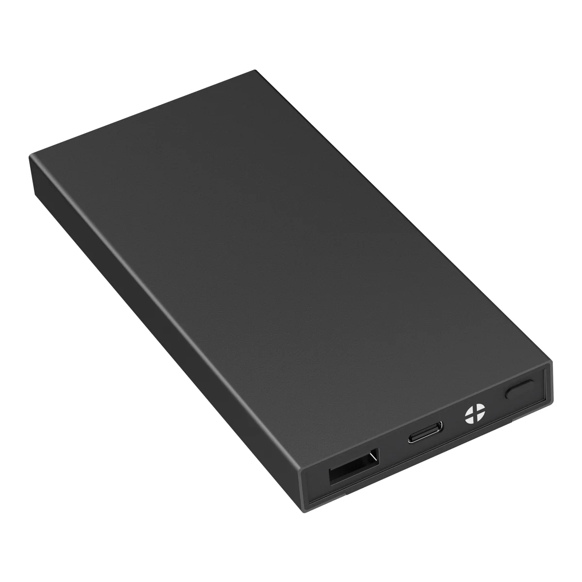 Power bank 5000mah noir avec câble intégré