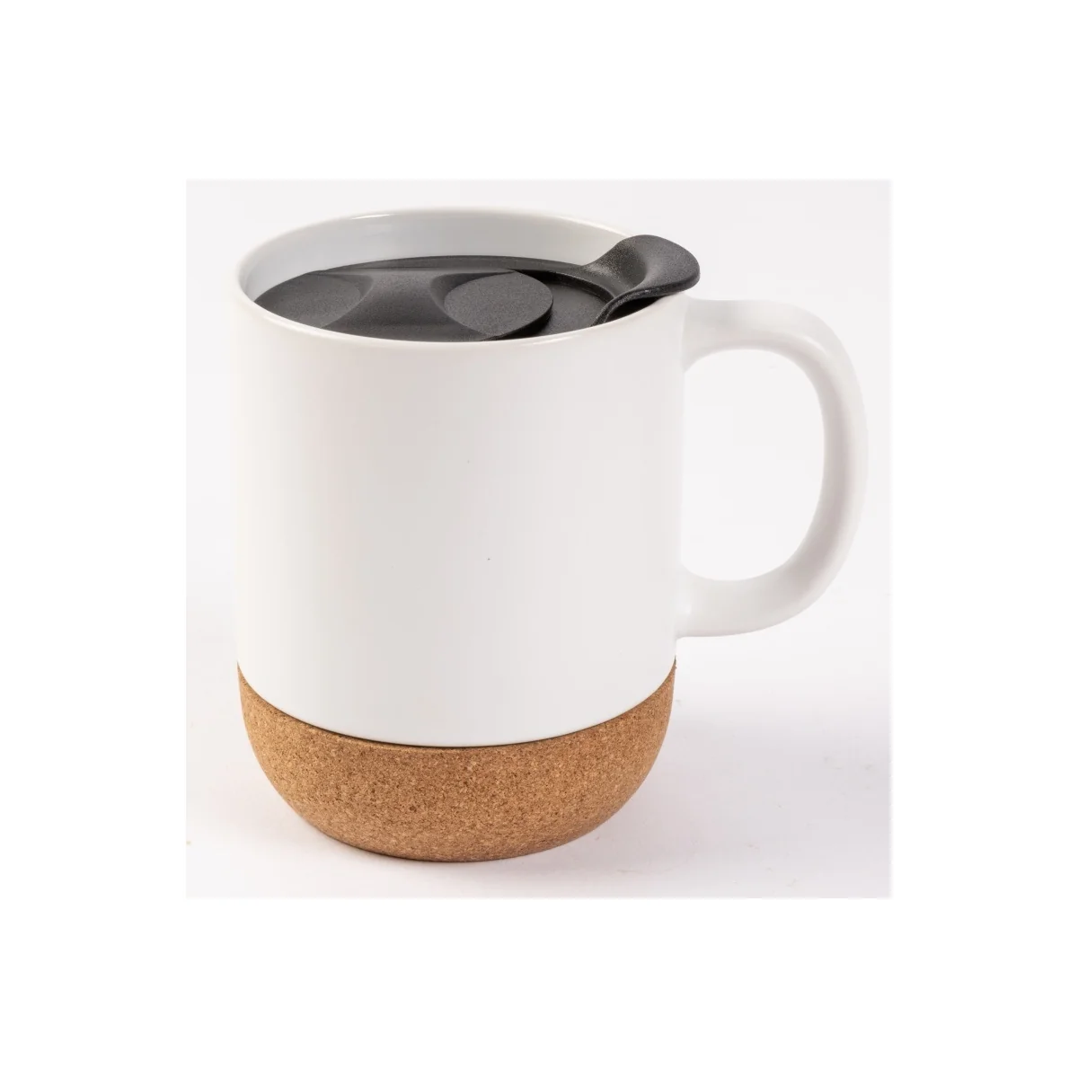 Mug porcelaine avec socle en liège