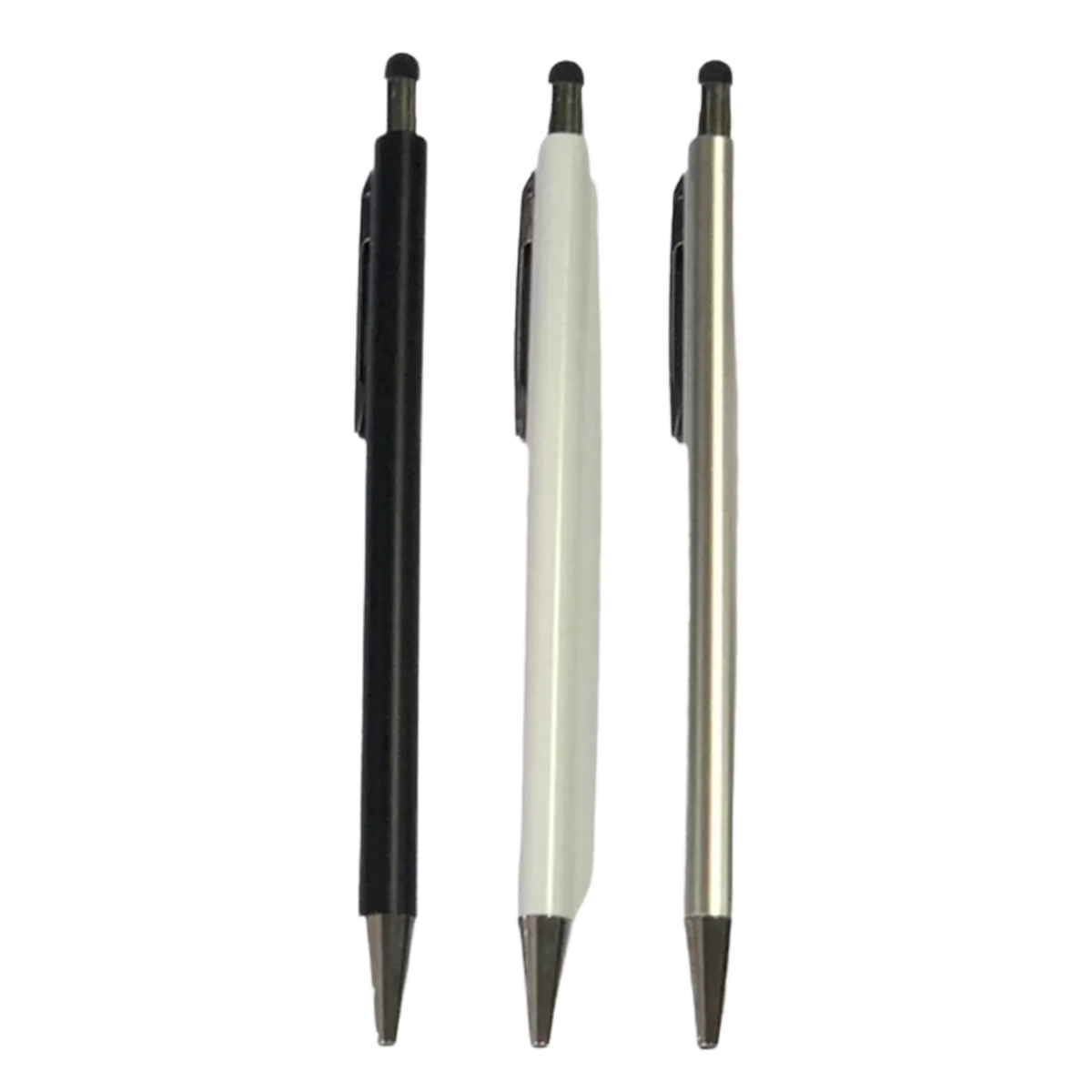 Stylo plastique fin avec embout tactile