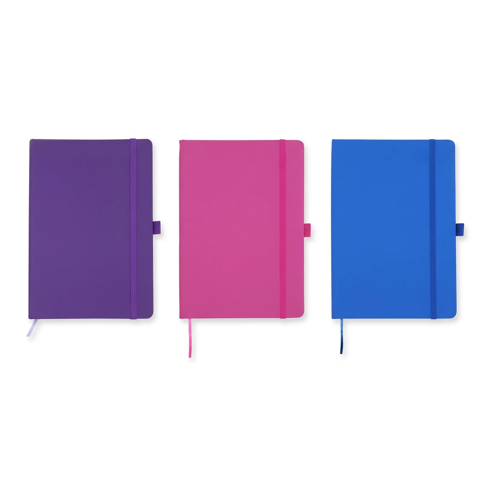 Carnet bloc-notes A5 personnalisé avec bande élastique