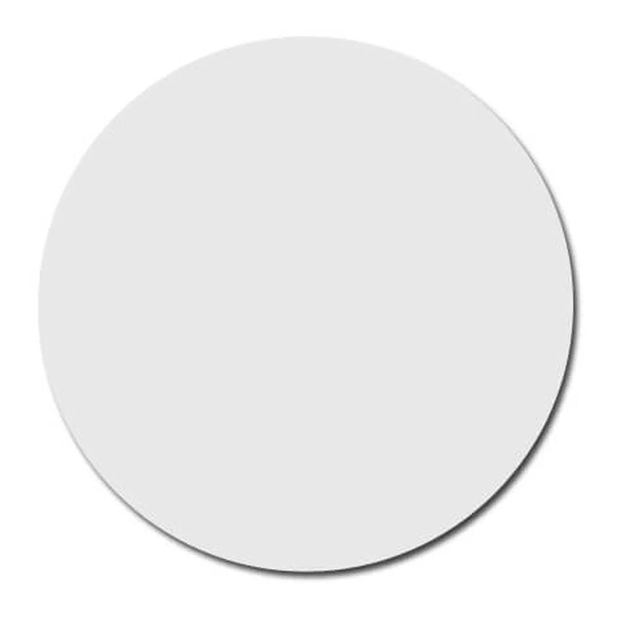Tapis souris rond 20cm blanc sublimation