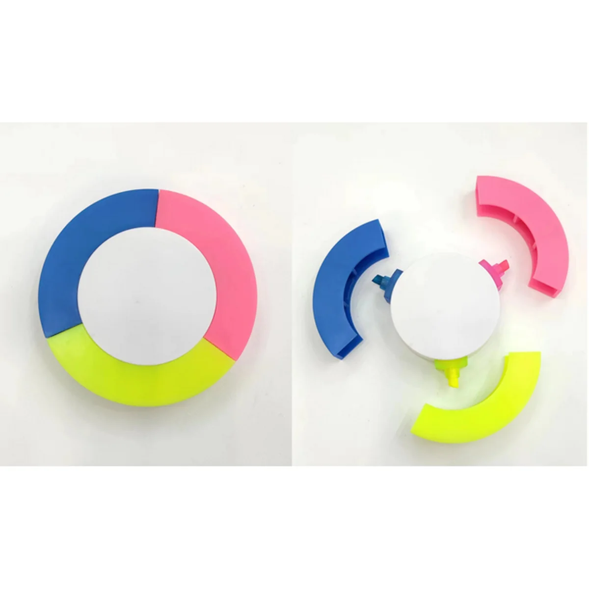 Fluorescent rond 3 couleurs