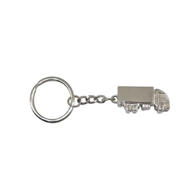 Porte-clés métal camion personnalisable pour goodies d'entreprise