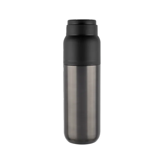 Gourde isotherme inox 500 ml avec tasse à café intégrée