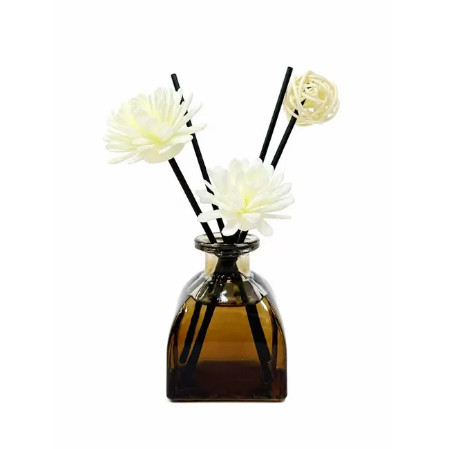 Vase diffuseur en verre personnalisable pour entreprises et hôtels